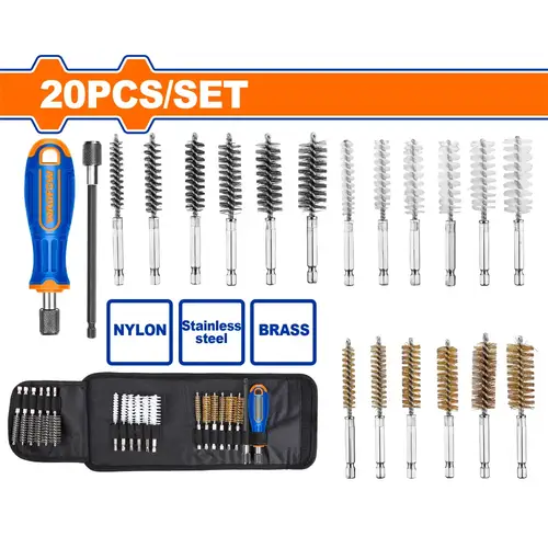 20pcs tube brush set