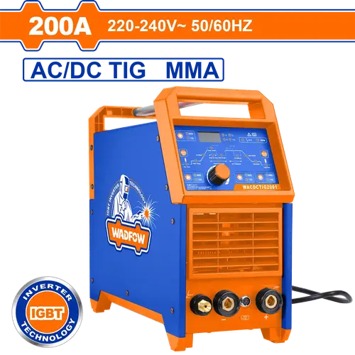 ماكينة لحام الكتروني AC DC TIG/MMA WADFOW WACTA20-8