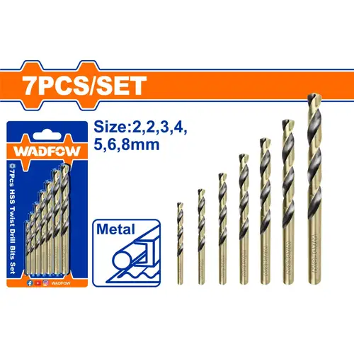 طقم ريش ستيل 7pcs WADFOW WTD3K01