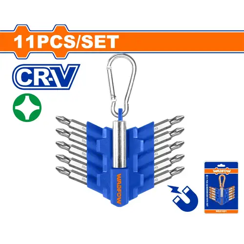 طقم روؤس مفك متنوعة 50mm CRV screwdriver WADFOW WBS1602