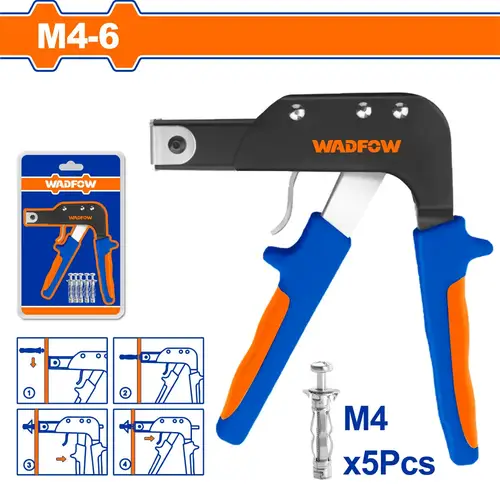 Hollow expansion bolts pliers