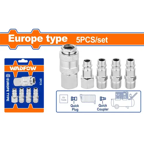 طقم كوبلر5قطع Europe type WADFOW WQP3670