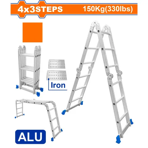 Multi-purpose aluminum ladder