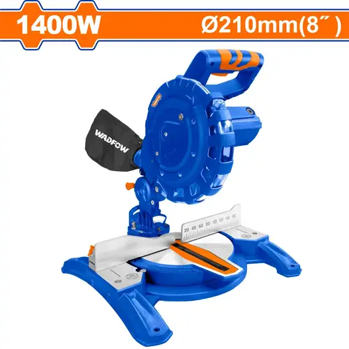 منشار زاوية 1400W
210x25.4mm WADFOW WXD151400