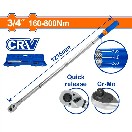 Preset torque wrench