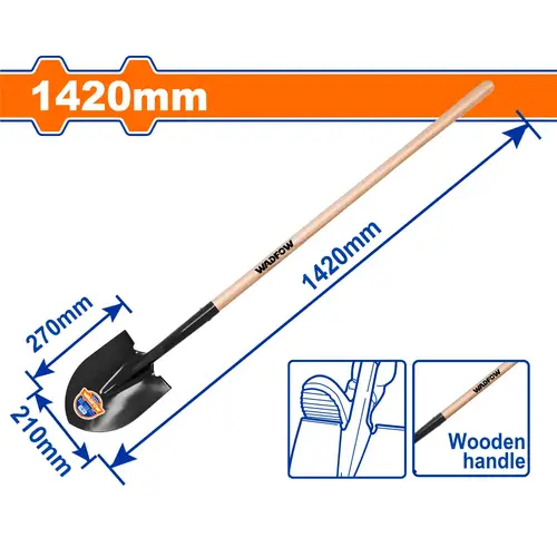 Steel shovel