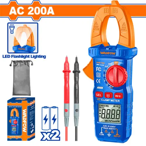 Digital AC clamp meter