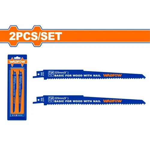 طقم ريشة منشار ترددي حبتين 225mm(9