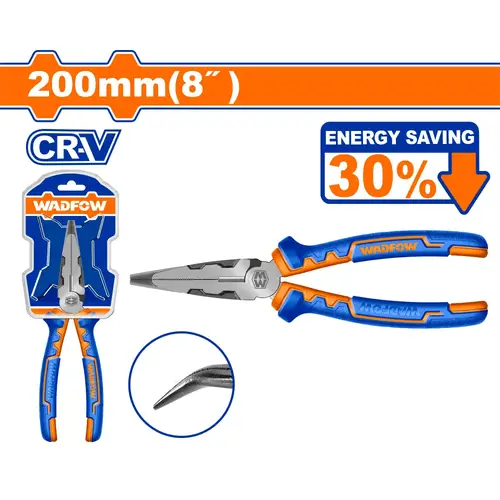 High leverage bent nose pliers