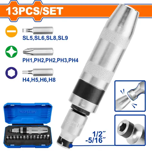 13 Pcs impact driver set