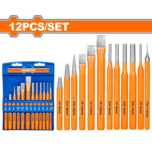 طقم ازاميل يدوي 12pcs WADFOW WCC8312