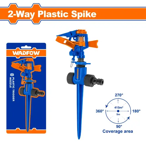 Plastic auto gear sprinkler