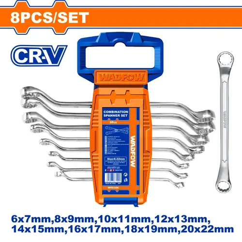 Offset ring spanner set