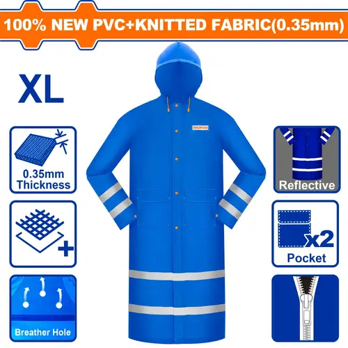 Rain coat (with reflective strip)