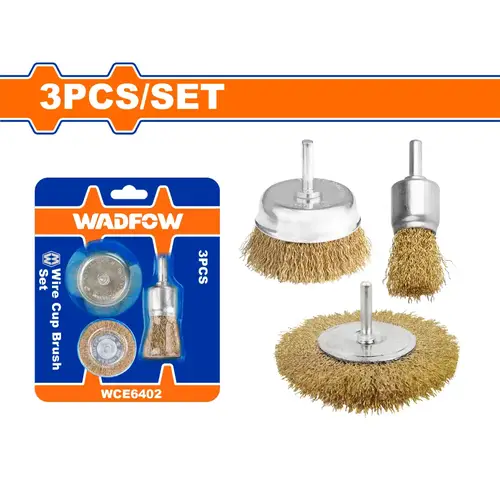 طقم فرشة دريل 3Pcs WADFOW WCE6402