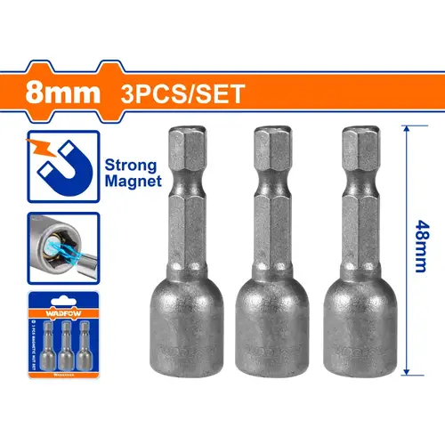 3 Pcs magnetic nut set