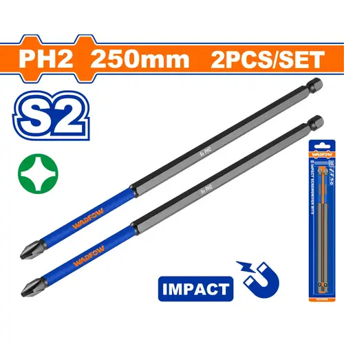 Impact screwdriver bits