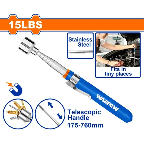 Magnetic telescopic pick up tool