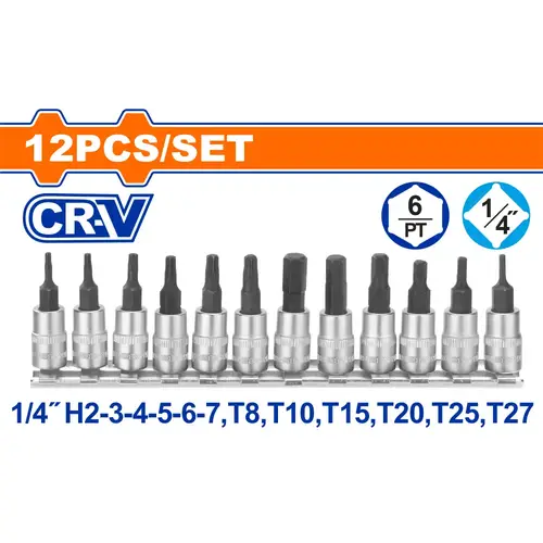 12 Pcs 1/4