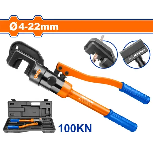 طقم مقص هيدروليك يدوي 4-22mm 1005KN WADFOW WCR1D22
