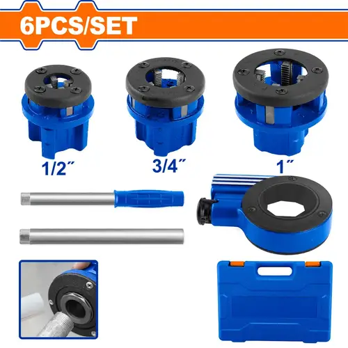 Pipe threading kit