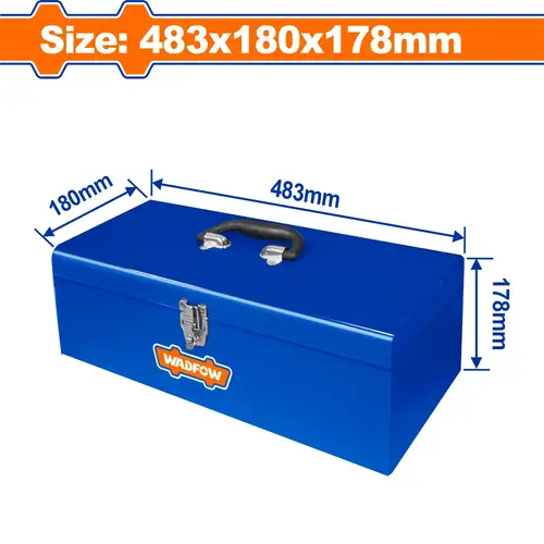 صندوق عدة معدن مستطيل 483x180 WADFOW WTB8A12