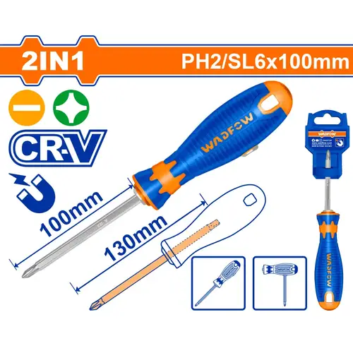 2 In 1 screwdriver set