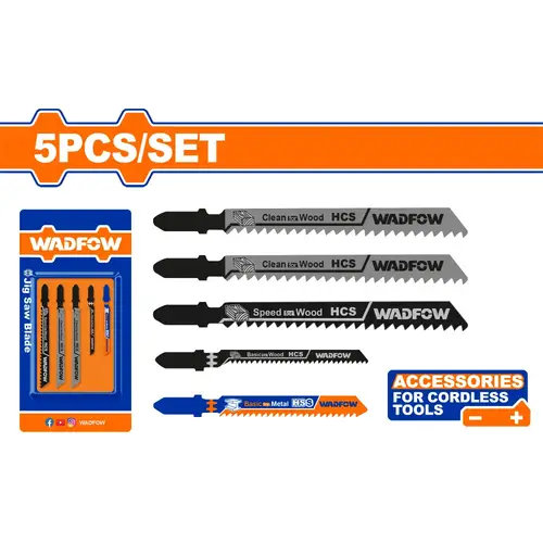 Jig saw blade set