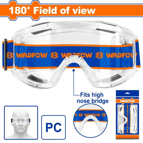 نظارة حماية شفاف ربل رياضي  WADFOW WSG1805