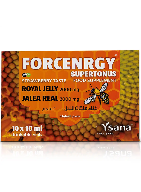 Forcenrgy Super Tonus 10 Strawberry Drinkable Vials