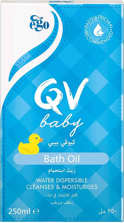 كيوفي بيبي زيت إستحمام منظف و مرطب