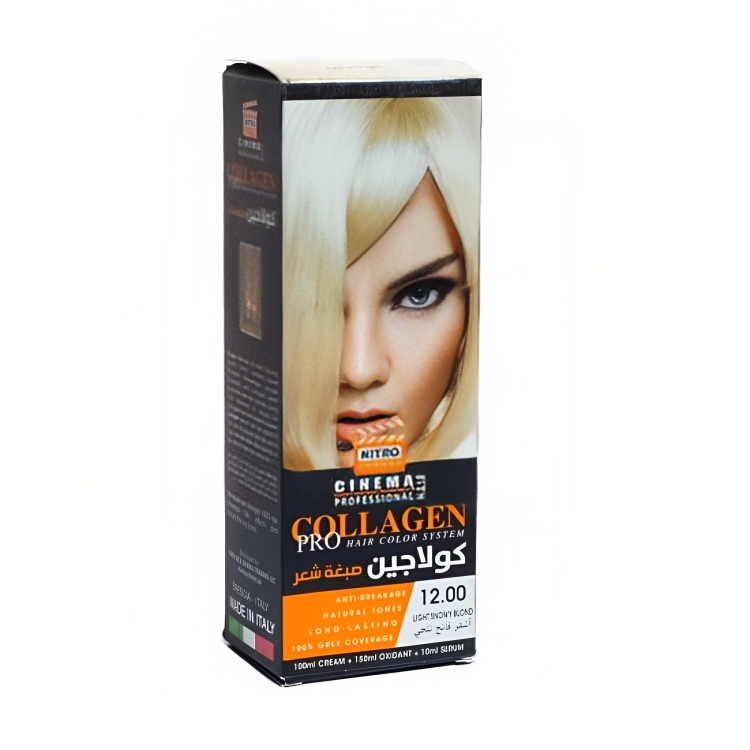 Nitro Canada Collagen Pro Hair Color, 12.00 Light Snowy Blond