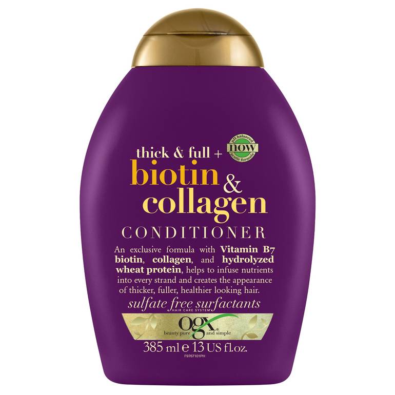 Ogx, Conditioner, Thick & Full+, With Biotin And Collagen