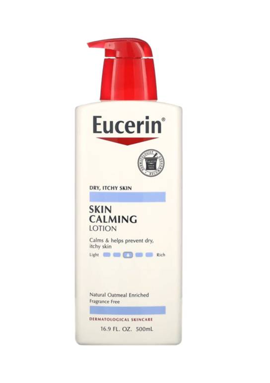 Eucerin Skin Calming Lotion for Dry Itchy Skin - 500ml