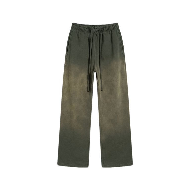green pants