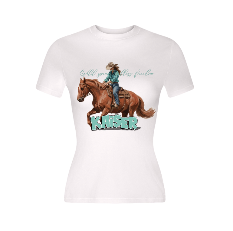 Horse Top White