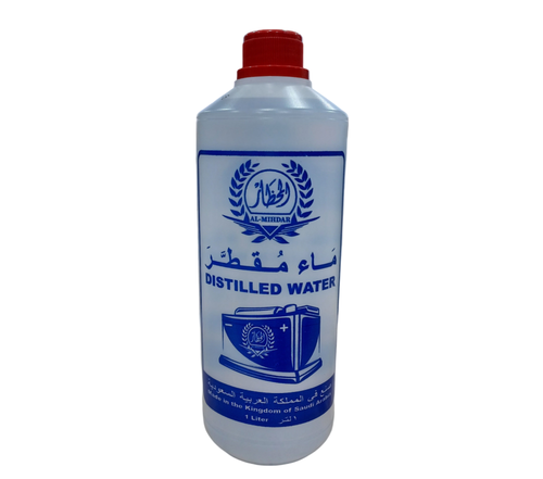 ماء مقطر 1 لتر