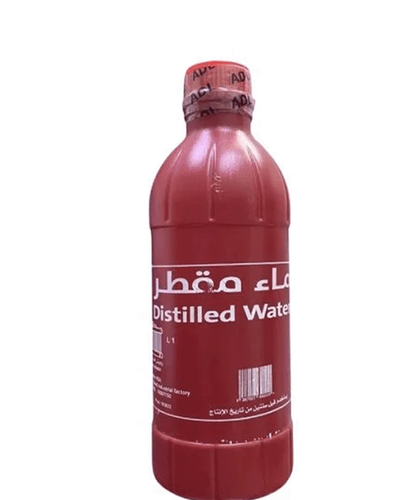 ماء مقطر عدل 1 لتر
