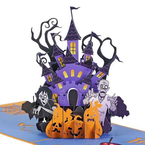 Scary Castle card