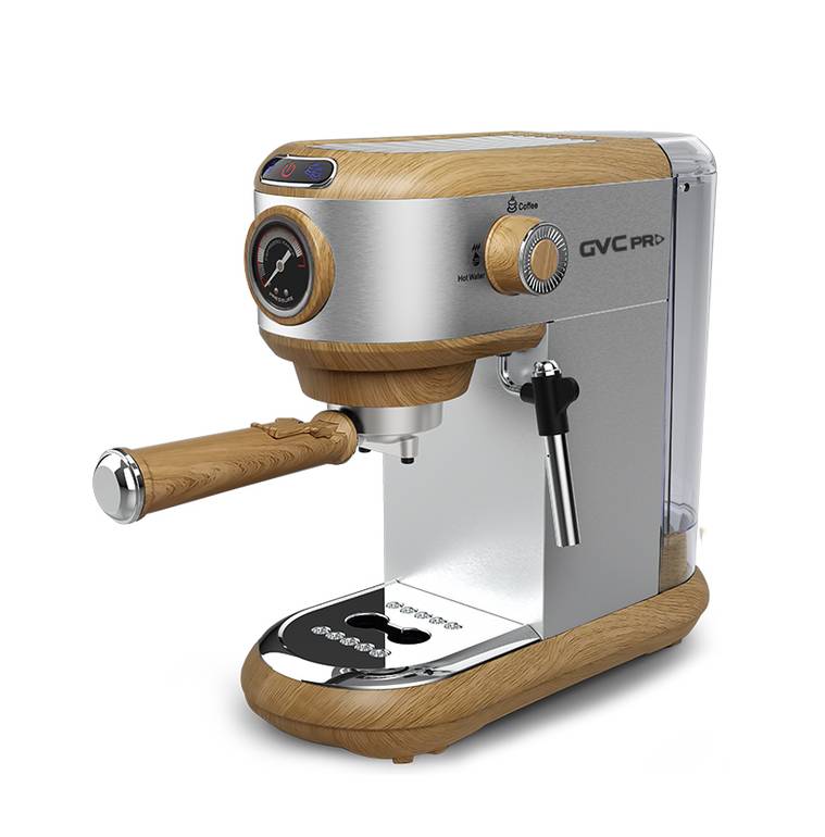 مكينة القهوة الاسبرسو الخشبية من جي في سي برو GVCM-1999