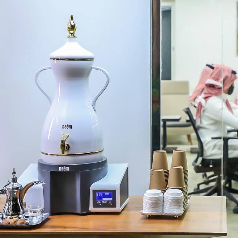 دلة الضيوف 7 لتر صانعة القهوة السعودية  