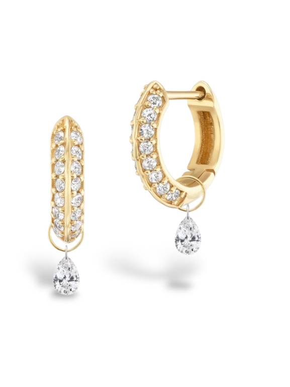The Tear-Drop Pave Dome 