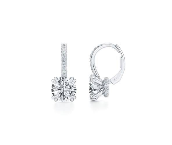 Étincelle diamond earrings 
