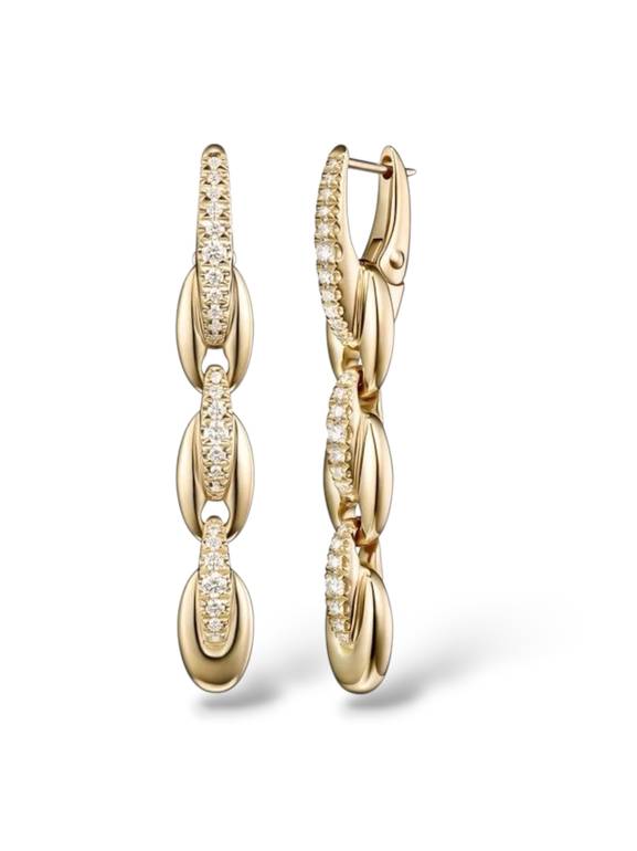The Cascade Mariner Link Diamond Drops