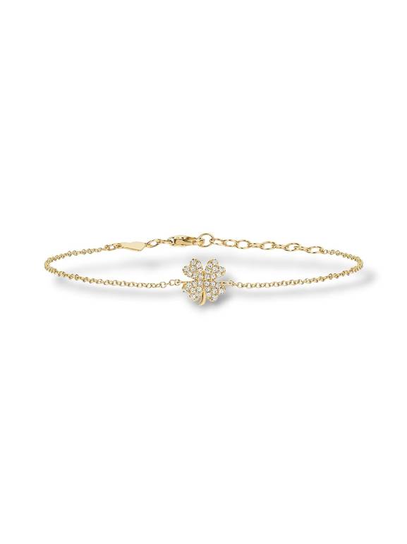 Maple leaf chain bracelet