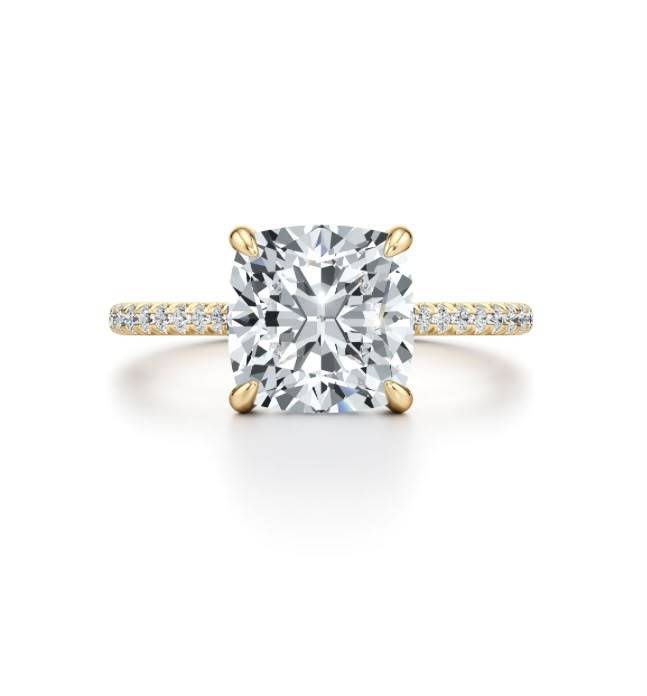 Le voeu solitaire diamonds ring