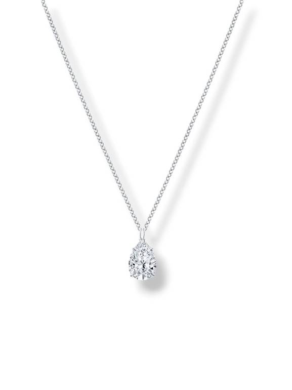 Pear necklace