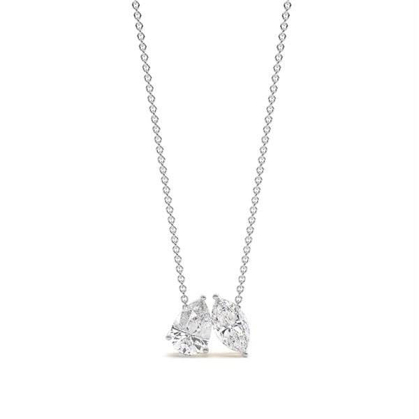 Pear and marquise Diamond necklace (pre order)