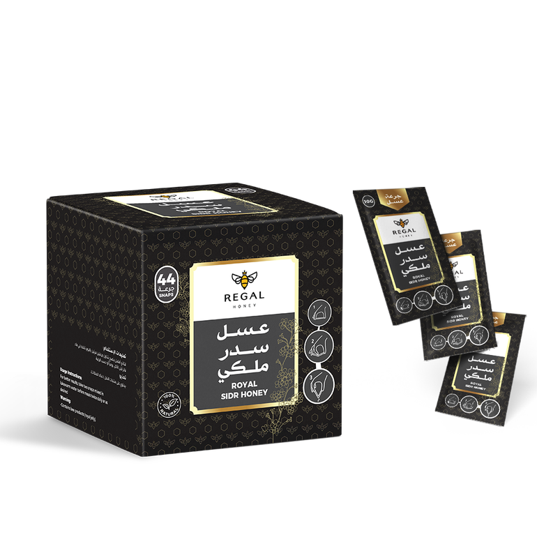 عسل سدر ملكي - 44 جرعة × 10 جرام