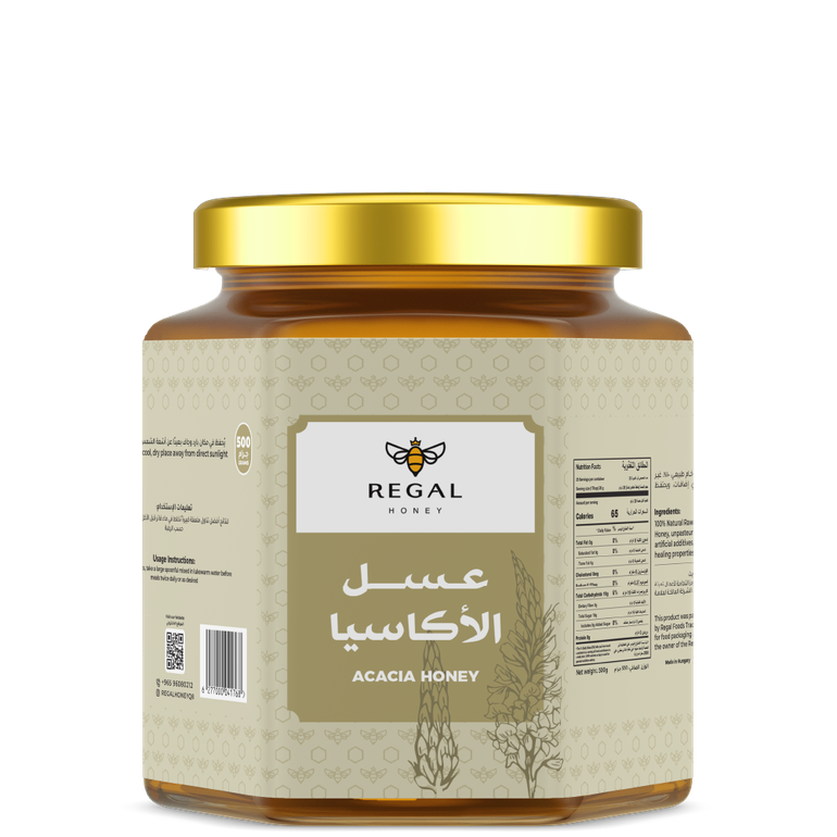 عسل الأكاسيا -  ٥٠٠ جرام